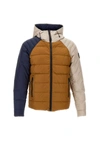 Canada Goose Tan & Navy Legacy Reversible Down Jacket In Navy-gold-limestone