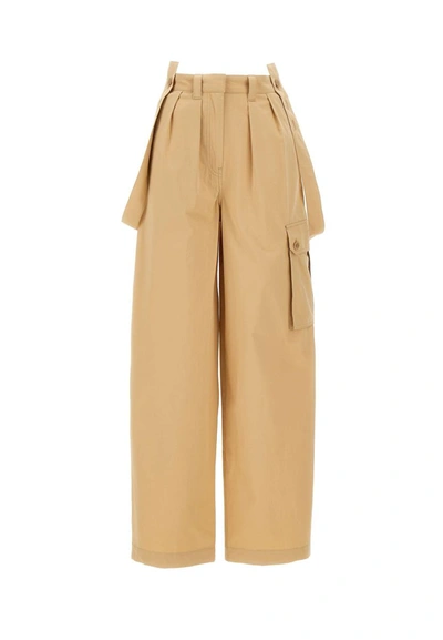 Kenzo Cargo Pants In Beige