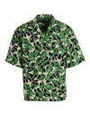 Dsquared2 Botanical-print Short-sleeved Shirt In Multicolor