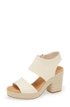 Toms Majorca Platform Sandal In Natural