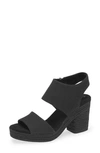 Toms Majorca Platform Sandal In Black/black