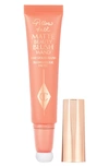 Charlotte Tilbury Matte Beauty Blush Wand Peach Pop 0.4 oz / 12 ml In Peach Pop