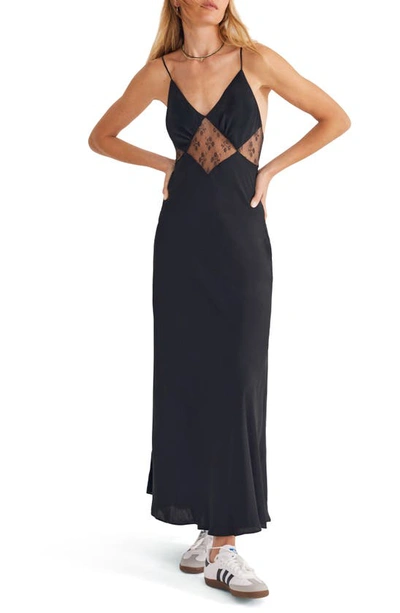 Favorite Daughter The Manifest Maxi Dress In Black