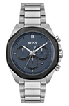 Hugo Boss Boss Cloud Bracelet Watch, 43mm In Blue