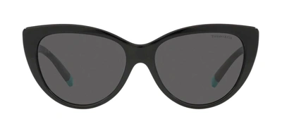 Tiffany & Co 0tf4196 8001s4 Cat Eye Sunglasses In Grey