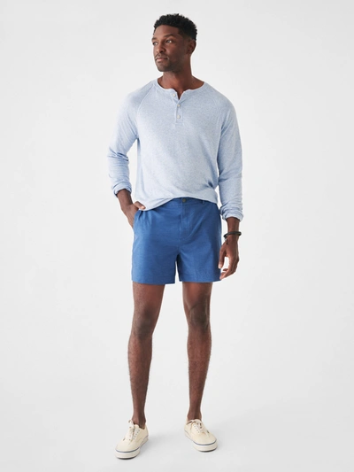 Faherty All Day Shorts (5" Inseam) In Navy