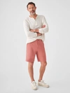 Faherty All Day Shorts (9" Inseam) In Sunrose