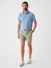 Faherty All Day Shorts (5" Inseam) In Olive