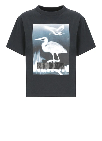 Heron Preston Censored Graphic-print T-shirt In Black