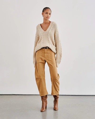 Nili Lotan Shon Pant In Sandstone