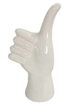 R16 HOME THUMBS UP CERAMIC SCULPTURE