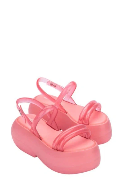 Melissa Women's Airbubble Platform Sandals In Pink