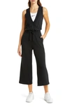 NIKE FLEECE WIDE LEG CROP JUMPSUIT