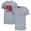 Image One Graphite Oklahoma Sooners Vault State Comfort T-shirt In Graphite