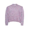Acne Studios Pastle Open Woven Knitwear Pink Blue