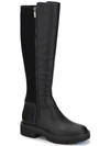 KENNETH COLE WOMENS LEATHER LUGGED SOLE KNEE-HIGH BOOTS