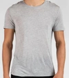 ATM ANTHONY THOMAS MELILLO MEN MODAL CREW TEE IN HEATHER GREY