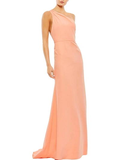 Ieena For Mac Duggal Womens Mermaid Maxi Evening Dress In Pink
