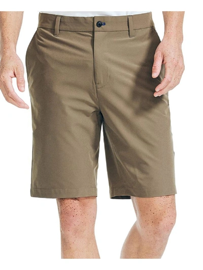 Nautica Men's Classic-fit 10" Stretch Chino Flat-front Deck Shorts In Multi
