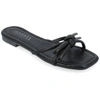 Journee Collection Collection Women's Tru Comfort Foam Soma Sandals In Black