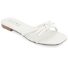 Journee Collection Collection Women's Tru Comfort Foam Soma Sandals In White