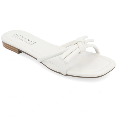 Journee Collection Collection Women's Tru Comfort Foam Soma Sandals In White