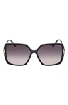 TOM FORD JOANNA 59MM GRADIENT BUTTERFLY SUNGLASSES