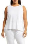 EILEEN FISHER STRETCH JERSEY TANK