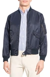 Theory Flight Bomber Jacket In Baltic