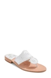 Jack Rogers Jacks Flip Flop In White/ White