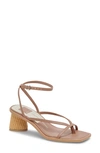 Dolce Vita Banita Ankle Strap Sandal In Beige