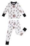 PEREGRINEWEAR HIPSTER PIZZA FITTED TWO-PIECE PAJAMAS