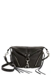 REBECCA MINKOFF SMALL JULIAN LEATHER CROSSBODY