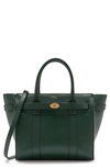 Mulberry Small Zipped Bayswater Leather Satchel In  Green