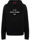 424 Embroidered-logo Detail Hoodie In Black