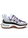Dsquared2 Bubble Sneakers In Multicolor Micro Mesh In Beige