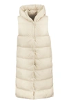 Woolrich Woman Puffer Ivory Size M Polyester In Cream