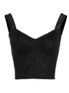 Dolce & Gabbana Bustier In Black