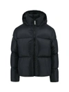 Givenchy Black Hooded Puffer Down Jacket In Black