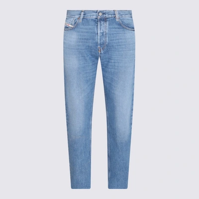 Diesel 1955 Zipped Straight-leg Jeans In Blue