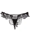 BELLE ET BON BON BISOUX CRYSTAL EMBELLISHED BRIEFS,BISOUXCRYSTALTIESIDEBRIEF11809786