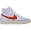 NIKE Nike Blazer Mid '77 Vntg White/Mantra Orange-Sail  BQ6806-110 Men's