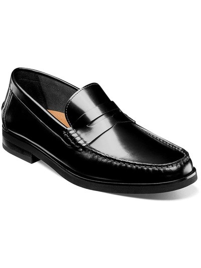 FLORSHEIM BERKLEY MENS LEATHER DRESSY PENNY LOAFERS