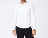 Monrow Thermal Henley In White