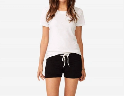 Monrow Supersoft Vintage Shorts - Black