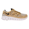 Nike Free Run 2 Rattan/black-wheat-twine Dm9057-200 Women's In Beige