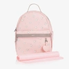 MAYORAL PINK FAUX LEATHER CHANGING BACKPACK (37CM)