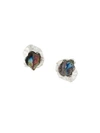 NIZA HUANG CRUSH STONE STUD EARRINGS,CRUSHSTONESTUDEARRINGS11988174