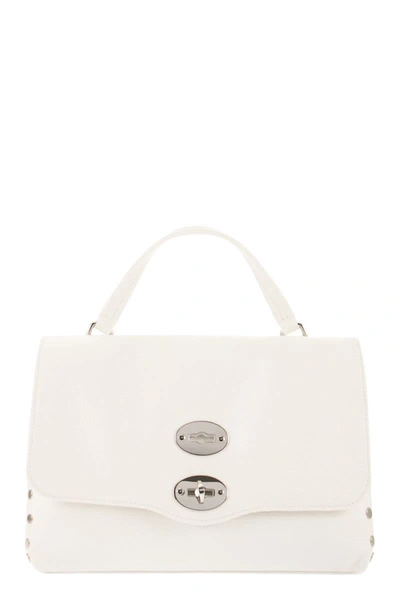 Zanellato Postina S Leather Handbag In White