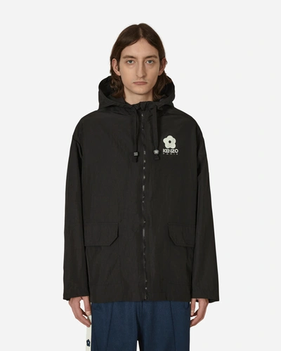 Kenzo Elevated Packable Windbreaker In Black